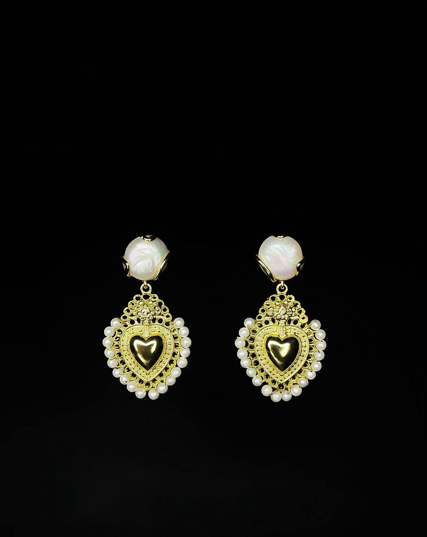 Orecchini Sacro Cuore